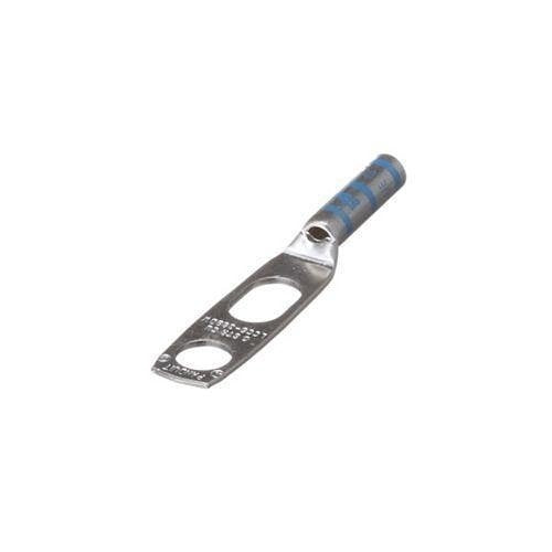 Panduit LCC6-38BDW-L Compression Connector Lug, 2-Hole, #6AWG, Copper