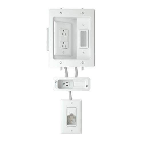 Sanus WSIWPSB1-W1 Sanus WSIWPSB1 Ultimate In-Wall Cable Management Kit for Mounted TV and Soundbar