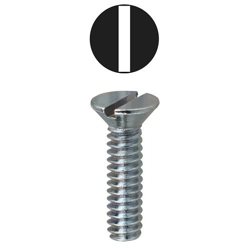 Dottie FM6323 6/32 3 F.H. Mach.Screw (100)