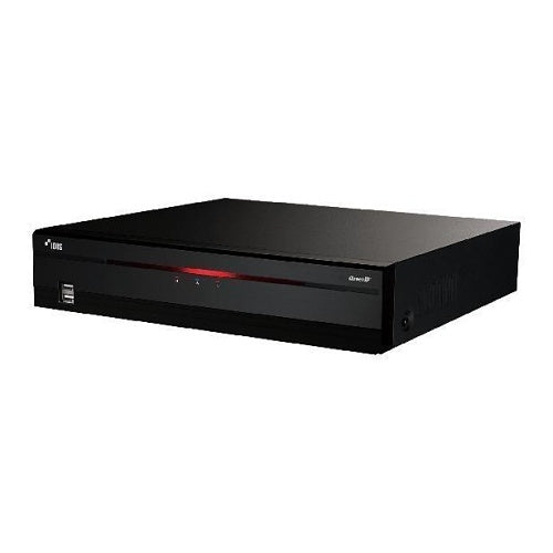 IDIS DR-2508P-12TB DR-2508P DirectIP 2500 Series 8-Channel 4K NVR with 12TB HDD, H.265, PoE, Black