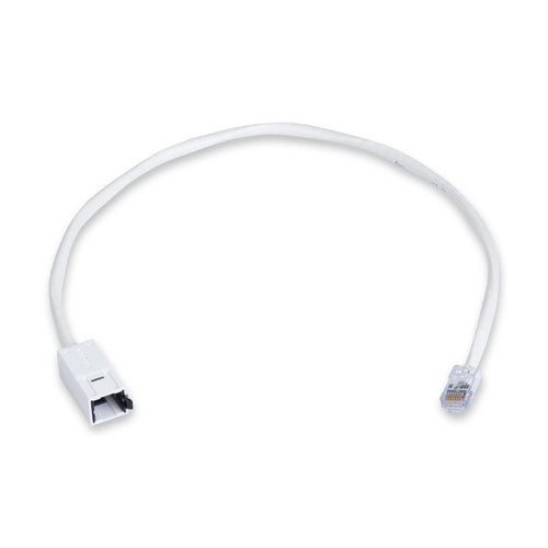Belden RV6FFPUEW18-S1 REVConnect CAT6+ Shielded FlexPlug, 4-Pair, 23AWG, 1.5\', Electric White