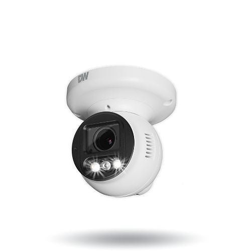 Digital Watchdog DWC-XSTD05BI MEGApix Ai 5MP Vandal Ball Turret IP Camera with 2.8mm Fixed Lens, IR and AI Engine, IP67, IK10