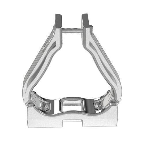 Panduit CCALTR5561-X Cable Cleat, Aluminum, Trefoil Configuration