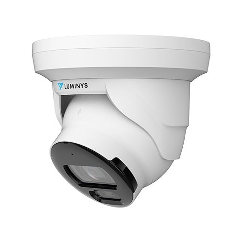 Luminys N4T-8VA2 8MP IP LumiNightKing Turret Camera, 2.8mm Lens, AI ISP, iMD, White