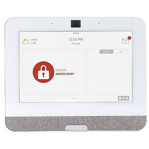 IQ IQP4007 Telus IQ Panel PowerG, 319.5MHz, 7" All-in-One Touchscreen, White