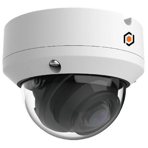 G.S.D D2F28AIO-5MP 5MP HD Analog Dome Camera, 2.8mm Lens, IR Up to 20M, Vandal-Proof, IP66, Weatherproof, White