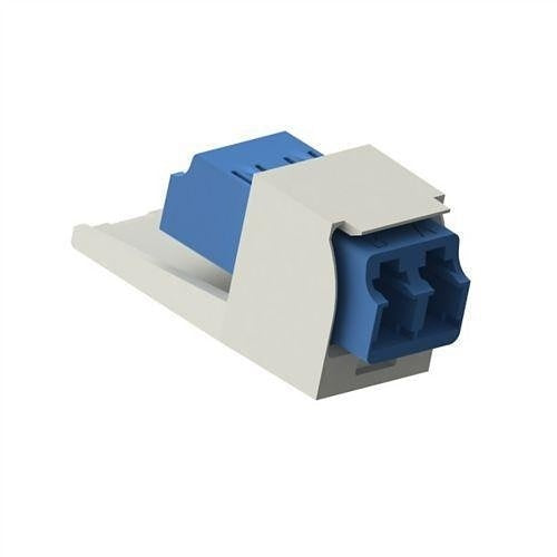 Panduit CMDSLCZIW Duplex LC Fiber Adapter Module, Connectors
