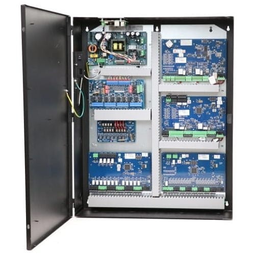 Altronix T2HW7XK1DQ2 8-Door Access and Power Integration Kit accommodates (1) PRO42IC or PW7K1IC and (3) PRO42R2 or PW7K1R2