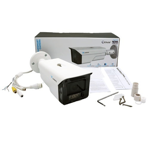 Luminys N5B-4LA2C 4MP LumiCloud LumiLuxSmart Bullet IP Camera, 2.8mm Lens, 256GB Onboard Storage