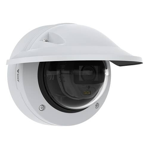 AXIS P3277-LVE 5MP Outdoor Dome Camera, Built-In Microphone, Zoom Lens 3-8.5mm, IR LED, Audio, I/O, H.265