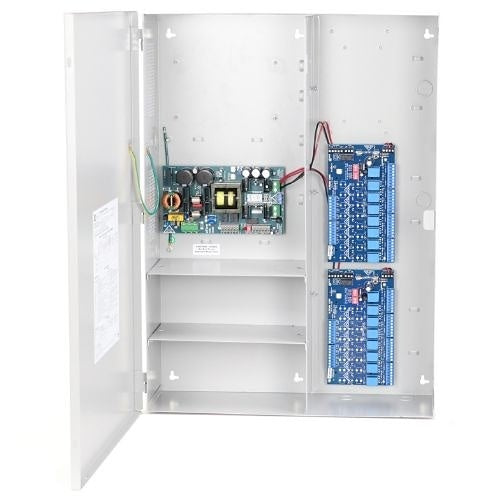 Altronix MAXIMAL7FD Access Power Controller with Power Supply Charger, 16 PTC Class Relay Outputs, 24V DC at 9A, FAI, LinQ2 Ready, 115V AC, BC800 Enclosure