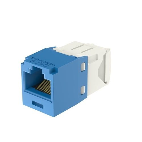 Panduit CJ688TGBU-C Keystone Jack, Mini-Com Module CAT6 UTP with 8 Position Wiring