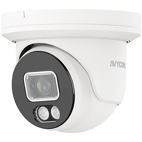 AVYCON AVC-NCE51F28 Diversity Series 5MP H.265 InfiniteColor IR Turret IP Camera, NDAA Compliant, 2.8mm Lens Image of BX-NCE51F28