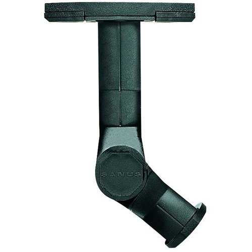 Sanus WMS3B Satellite Speaker Wall Mounts with Tilt and Swivel for Speakers up to 8 lb, Black