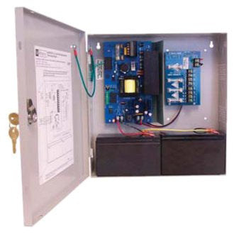 Altronix AL600ULPD4CB Power Supply Charger, 4 PTC Class 2 Outputs, 12/24VDC at 6A, 115VAC Image of AX-600ULPD4C