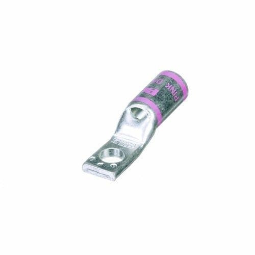 Panduit LCAN1/0-56-X Copper Compression Connector Lug, 1-Hole, 1/0AWG