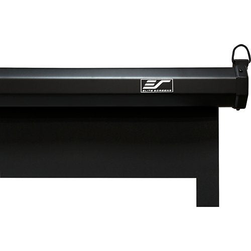 Elite Screens M100X Manual Series 100\\" Pull-Down Projection Screen for Wall or Ceiling, MaxWhite 2, 16:9