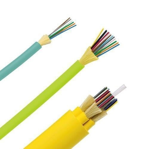 Panduit FSDR996Y 96-Fiber Cable, OS2, Indoor, Riser, 900Mu Buffered, Yellow