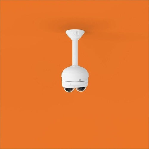 Digital Watchdog DWC-PDS10WI28A MEGApix Ai 10MP IP Dual-Sensor Vandal Dome Camera, 2.8mm Fixed Lens, White