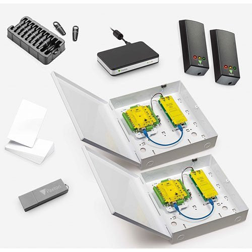 Paxton 682-920-US Net2 Plus Starter Kit for Doors, PoE+ PSU