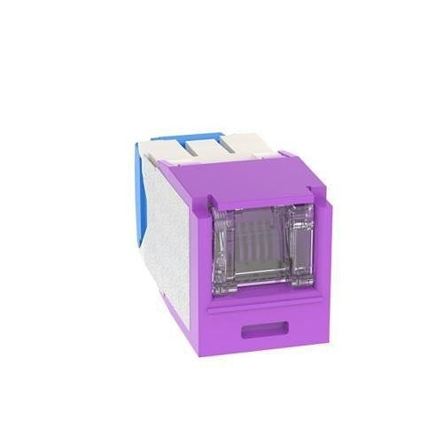 Panduit CJH6X88TGVL CAT6A Spring Shuttered Jack TG Style, Keystone Jack