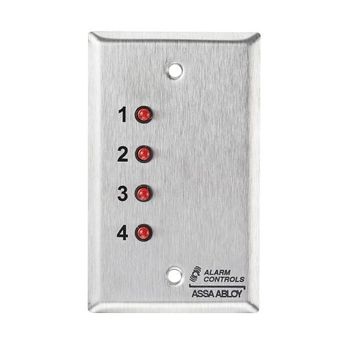 Alarm Controls ZP-4 SSSG 4 Red LED, 12V/24V