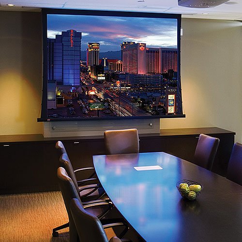 Draper Access FIT 109\\" Electric Projection Screen Image of DF-140036U