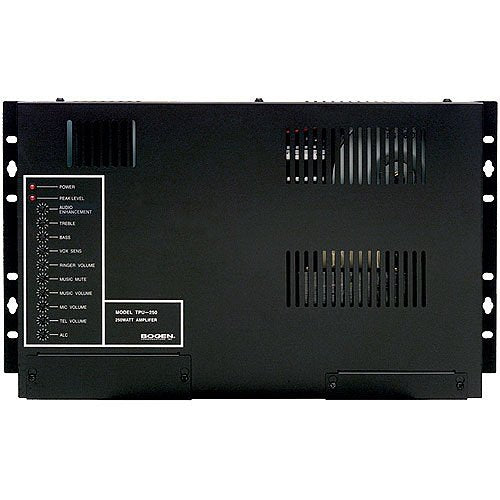 Bogen TPU250 Telephone Paging Amplifier Image of BO-TPU250