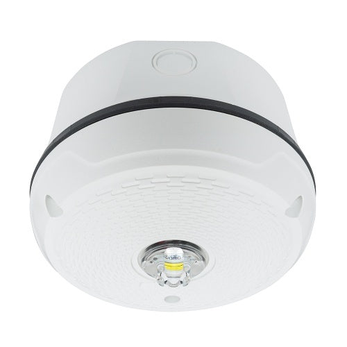 System Sensor SCWKLED-P L-Series Outdoor Ceiling Strobe with LED, White