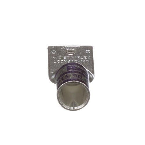 Panduit LCDX4/0-14B-X Compression Connector Lug, 2-Hole, Flex, 4/0AWG, Copper