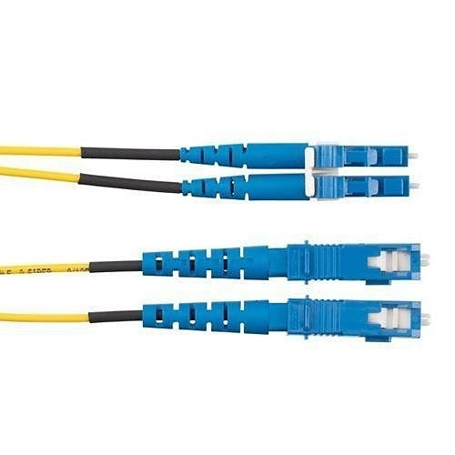 Panduit F92ELLNSNSNM008 Fiber Optic Patch Cord, OS2 2-Fiber 1.6mm PC LSZH Line Card1 Duplex/Silver Coated Copper Duplex, Standard, 8m