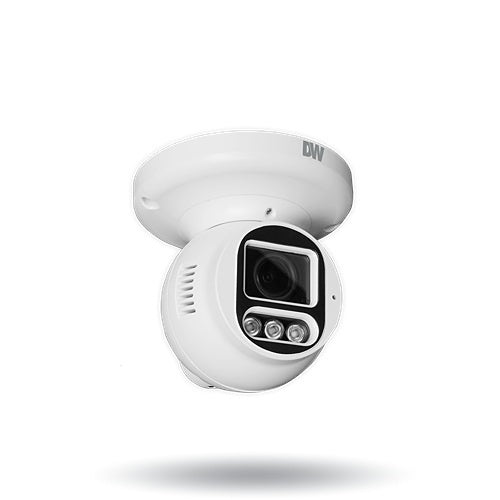Digital Watchdog DWC-XSTD05MFC1 MEGApix 5MP Ai CaaS Vandal Ball Turret IP Camera with Vari-Focal Lens and White Light LEDs