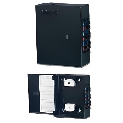 Siemon SWIC3-M-01 Mini Wall Mount Interconnect Centre, Black