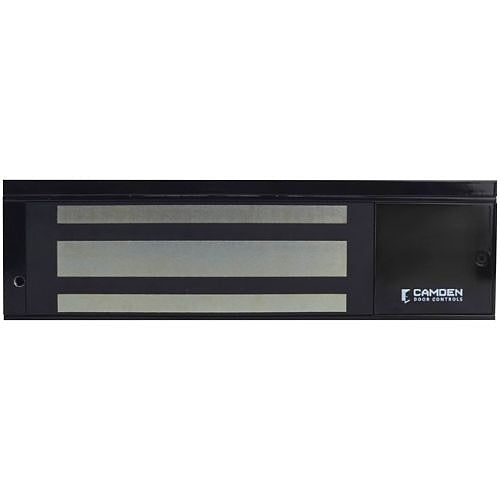 Camden CX-91S-12-BK 91 Series Magnetic Lock, Surface Mount, Single Door Basic 1,200 lb, Black
