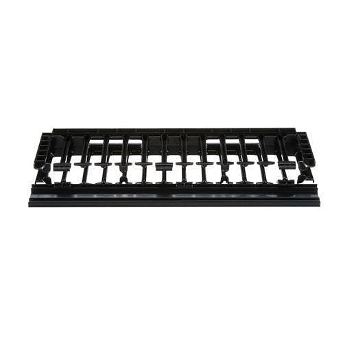Panduit NMF1 NetManager High Capacity Horizontal Cable Manager, 1RU, Black