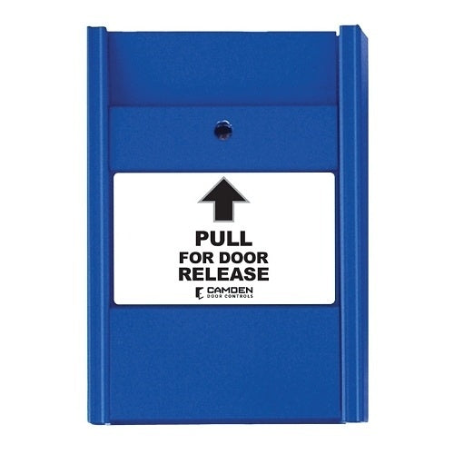 Camden CM-701U-PC CM-700 Series \'Universal\' Blue Pull Stations