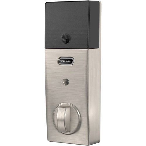 Schlage BE469ZP CEN 619 Century Connect Smart Door Lock, Z-Wave, Satin Nickel
