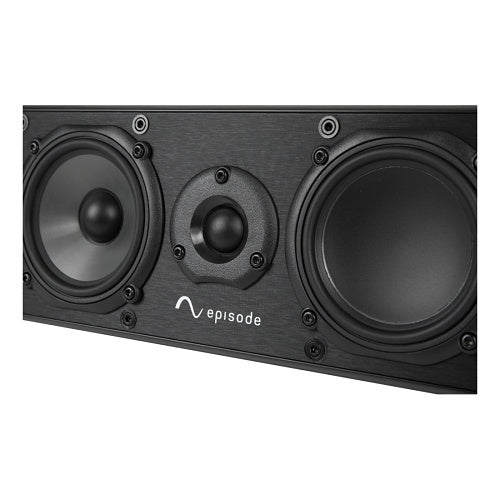 Episode ES-350-OWLCR-M 350 Series Medium On-Wall LCR Speaker with 3\\" Woofers, Black