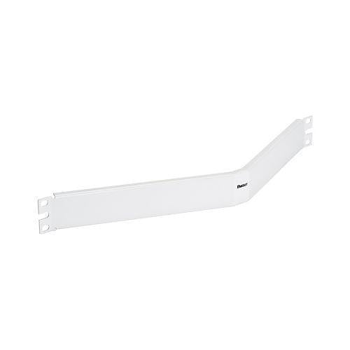 Panduit CPAF1WH Angled Filler Panel 1RU, White