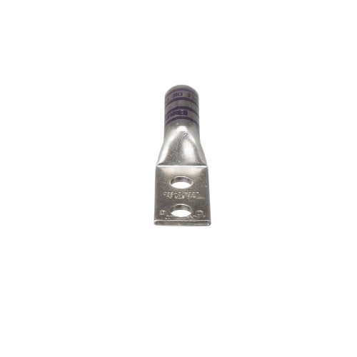 Panduit LCC4/0-38D-X Compression Connector Lug, 2-Hole, 4/0AWG, Copper