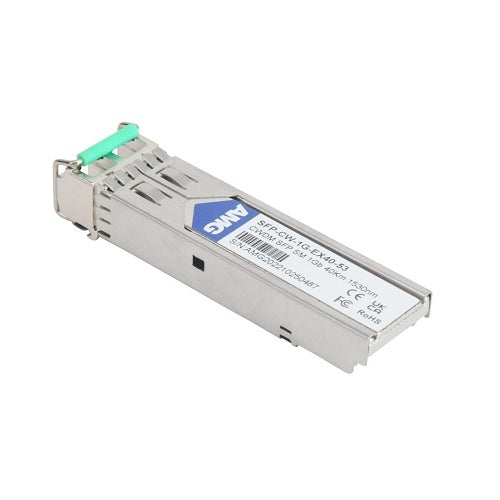 AMG Systems SFP-CW-1G-EX40-53 2-Fiber SFP Singlemode CWDM, LC Connectors, 1530nm, 1GB