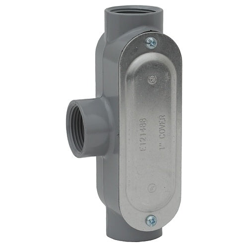 Dottie T75CG Conduit Adapter, 3/4\\" Threaded Conduit Body with Cover and Gasket
