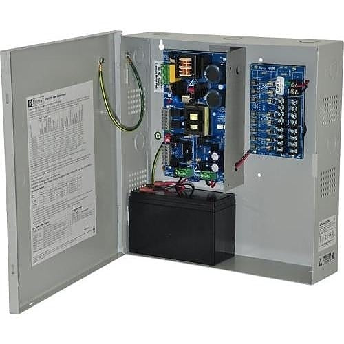 Altronix EFLOW102N8V Power Supply Charger, 12VDC, 10A, 8-Fuse, FAI, 220VAC