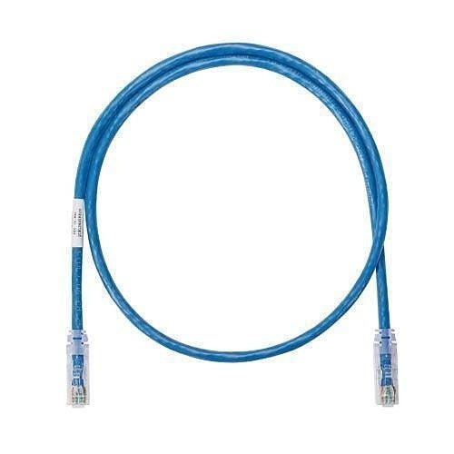 Panduit NK6APC10BU NetKey CAT6a Patch Cord, 1-Pack, CM/LSZH, Blue