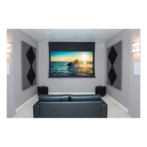 Dragonfly DFRM-TAB-100-HC 100\\" Recessed Motorized Tab Tension High Contrast Projection Screen (16:9)