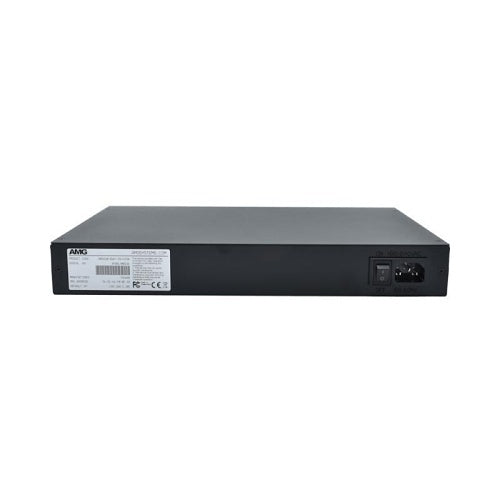 AMG Systems AMG510-8GAT-2S-P210 Commercial 10-Port Managed Switch, 8x10/100/1000Base-T(x) RJ45 Ports, 2x100/1000Base-FX SFP Ports, 1U, 19\\" Rack Mount