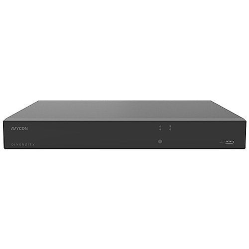 AVYCON AVR-NSV16E2N 4K 16-Channel UHD NVR, Supports 2HDD, HDD Not Included