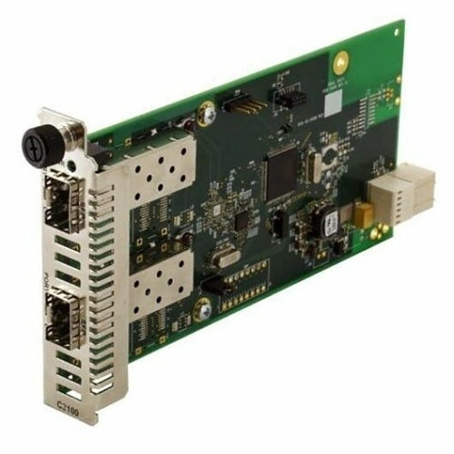 Lantronix C3100-4040 Media Converter Multi-Rate Fiber to Repeater