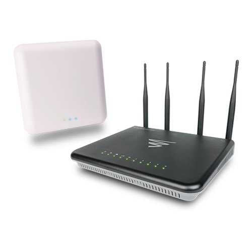 Luxul WS-250 Wireless Router Kit EPIC AC3100 Wireless Router and Controller W/ Domotz, Router Limits and XAP-1510 AC1900 Access Point