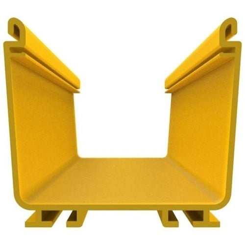 Panduit FR4X4YL2 Channel 4 X 100MM 100-Pack, 2m